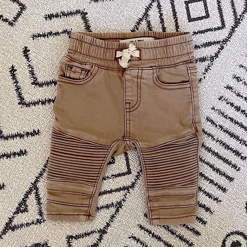 Cotton-on BABY Moto Leggings 0-3 Months